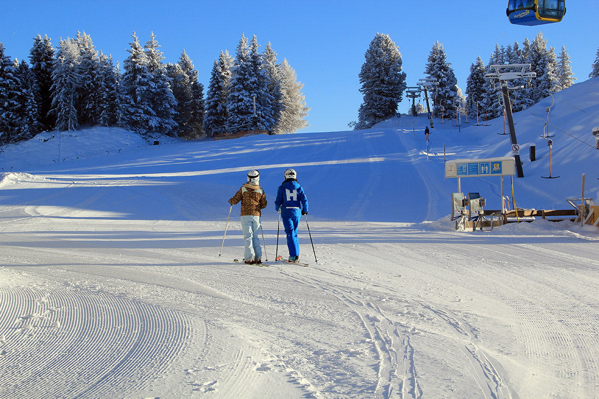 Ski Privatunterricht auf leeren Pisten, Skischule Habeler, Mayrhofen